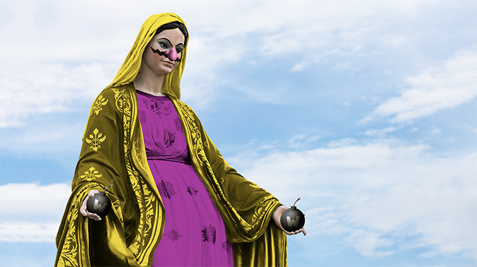 Catholic church confirms Waria as an oponent for la virgen Maria