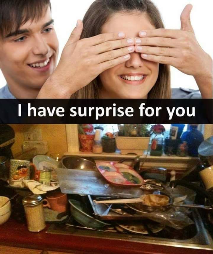 I have a surprise for you!