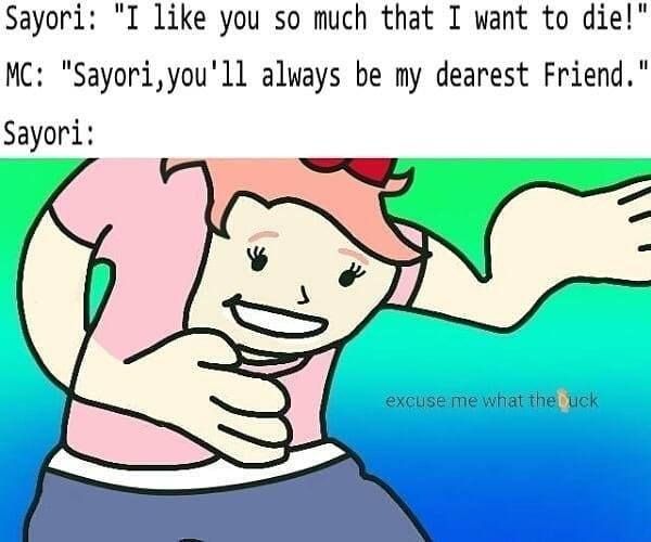 Why would you do that to your best friend, she needs you