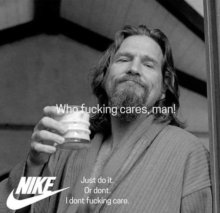 The dude says.