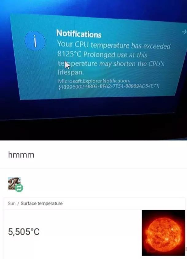Hot CPU