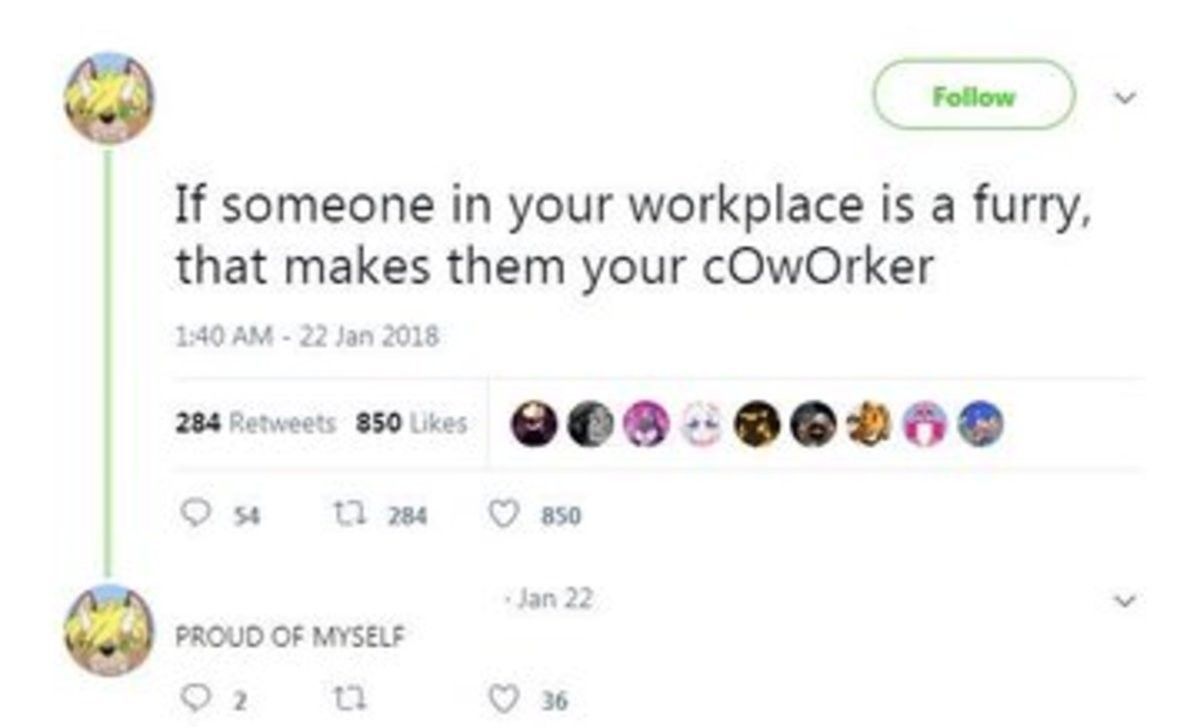 Furries man...