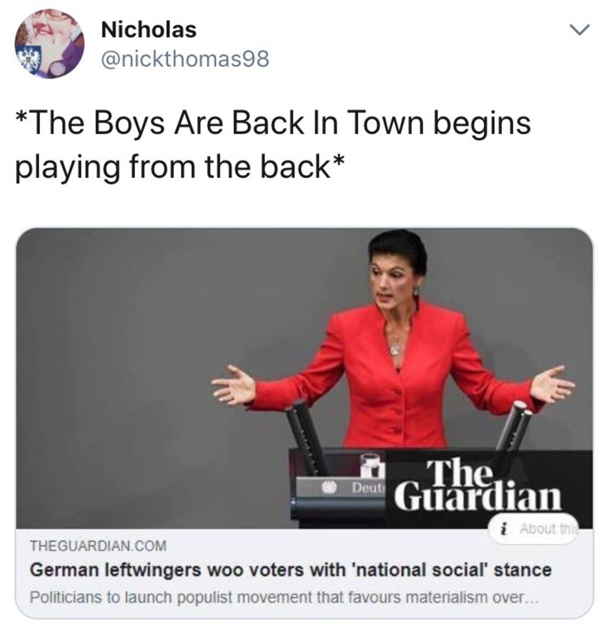 Here we go again