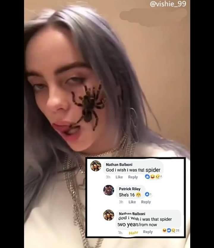 Thats 21 in spider years