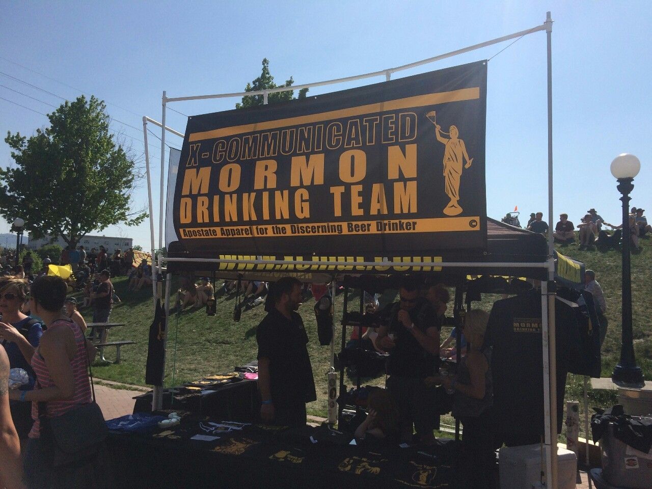 The excommunicated Mormon Drinking team.