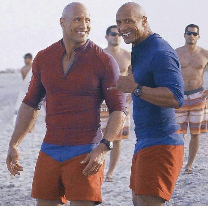 And to think there are still people who believe Dwayne Johnson and The Rock are the same person...