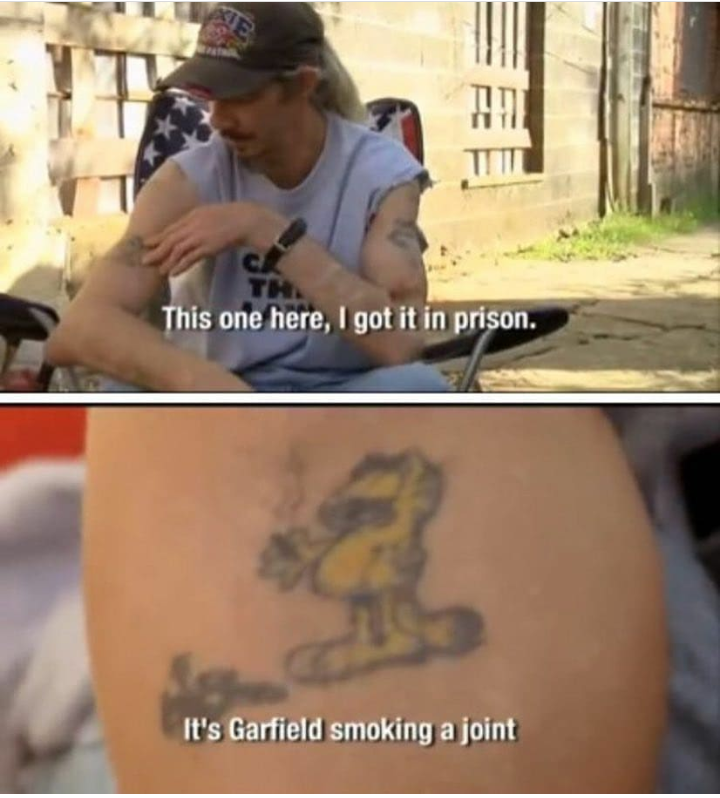 Most Legit Prison Tattoo