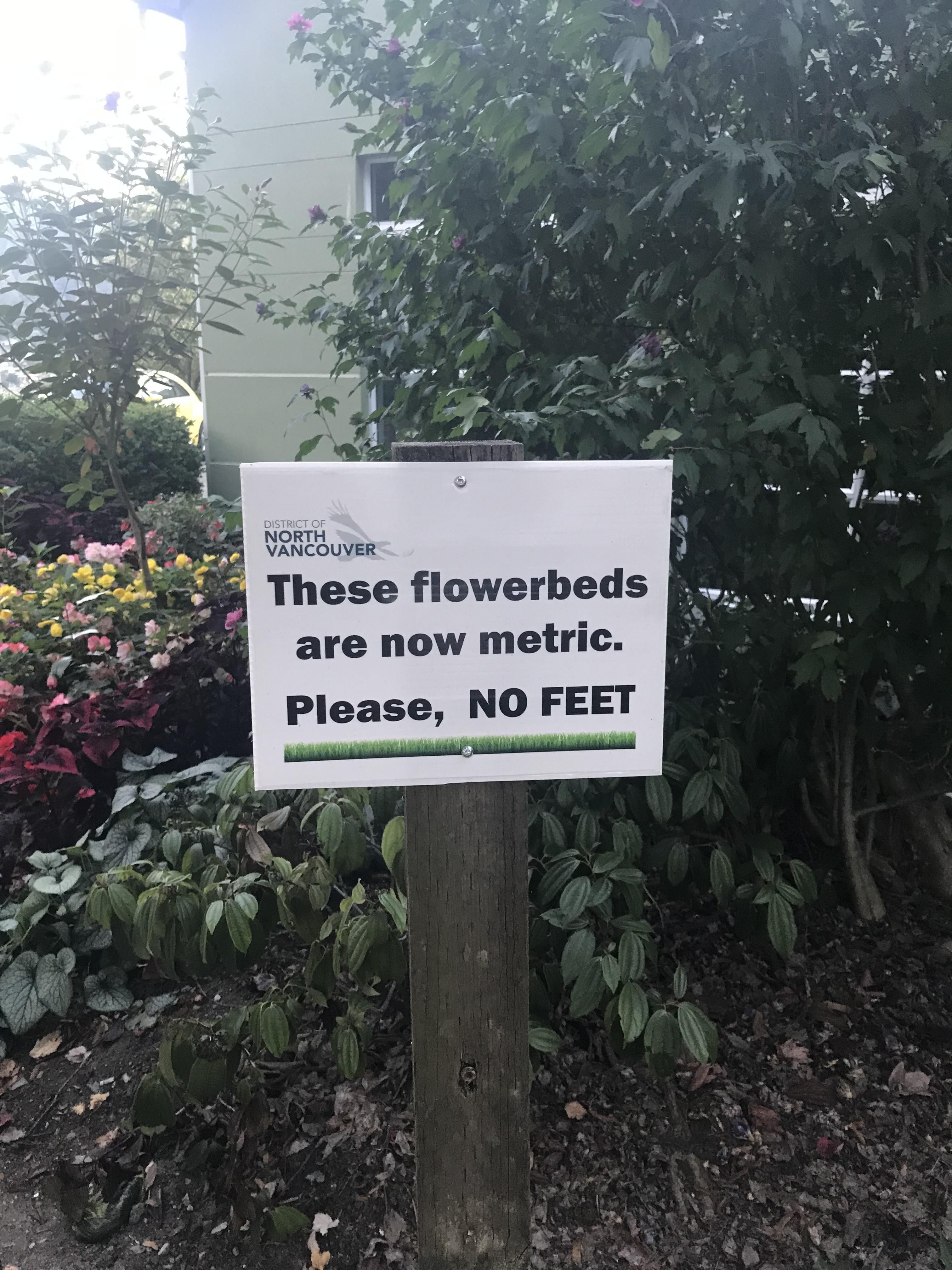 Local city sign with a bit of humour