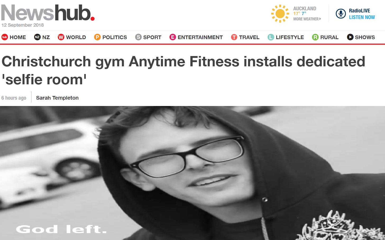 god's probably annoyed with all the gym normies