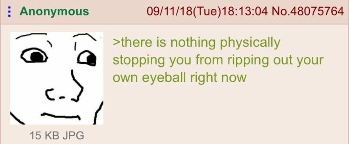 Anon has a stunning Realization
