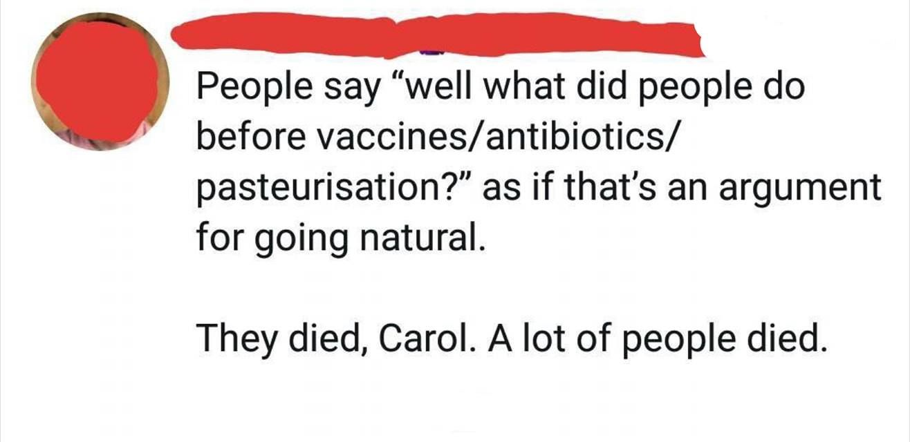 Get your shit together, Carol