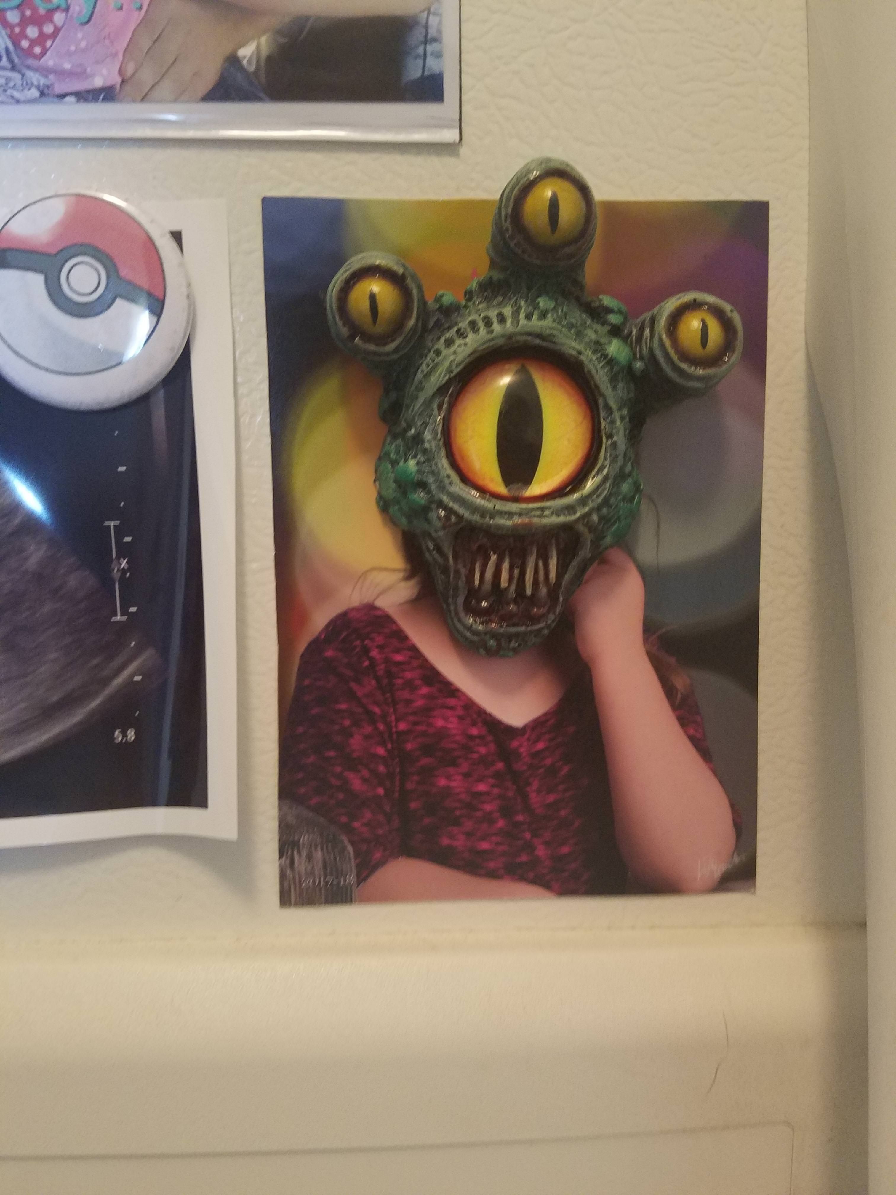 Found the perfect magnet to go with my kids school picture
