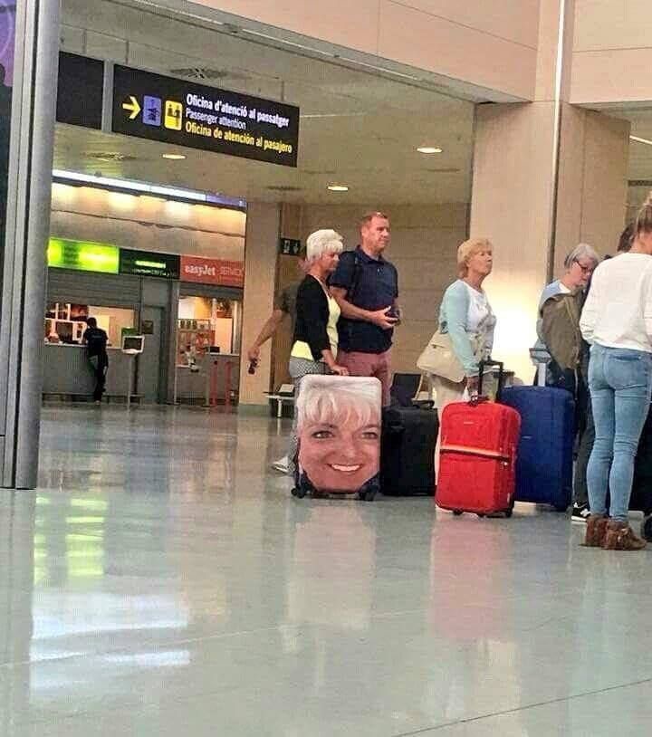 When you are sick of losing your suitcase...
