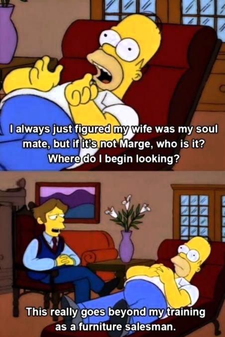 Homer being Homer