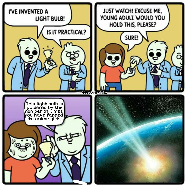 I shall be a source of light for humans for centuries to come.