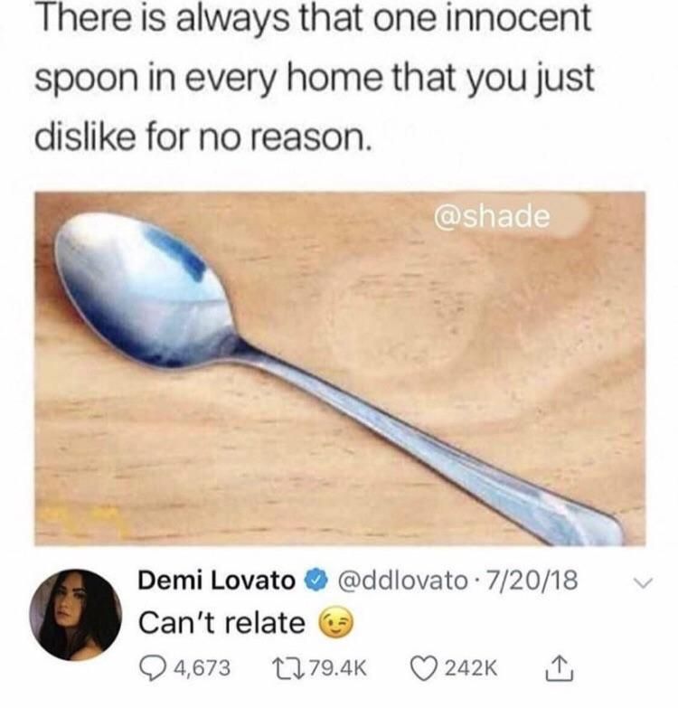 Rusty spoons