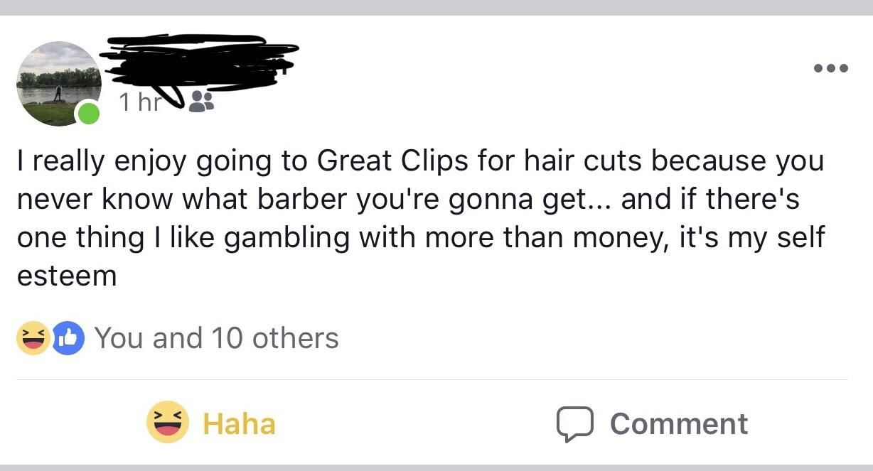 Gambling at Great Clips