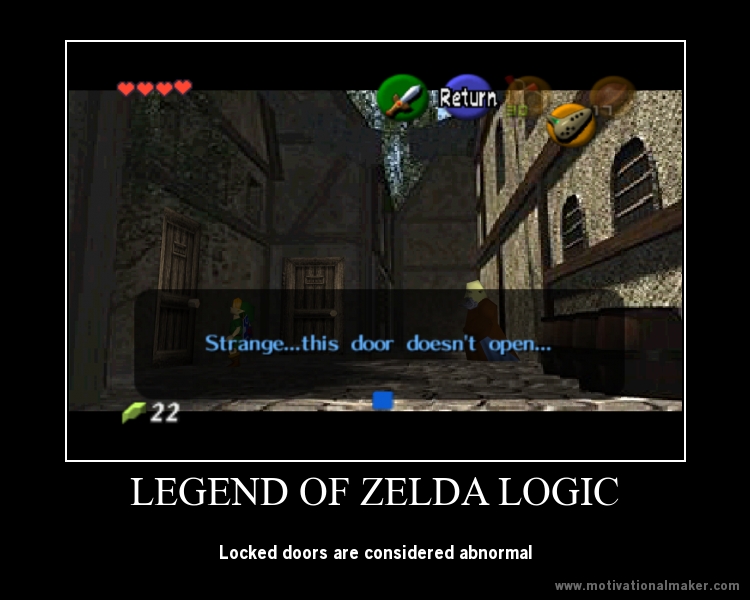 Legend of Zelda logic