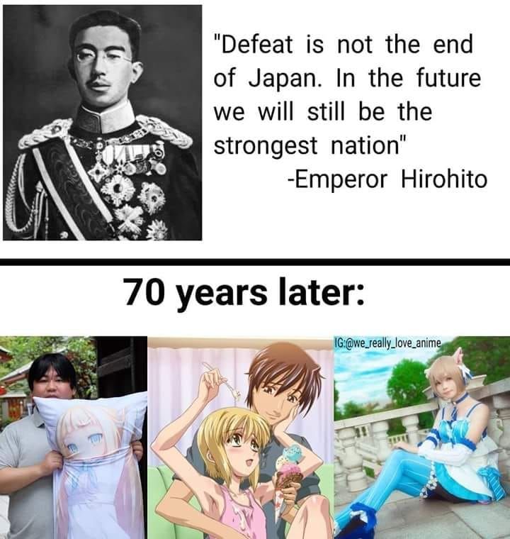Hirohito you so wrong