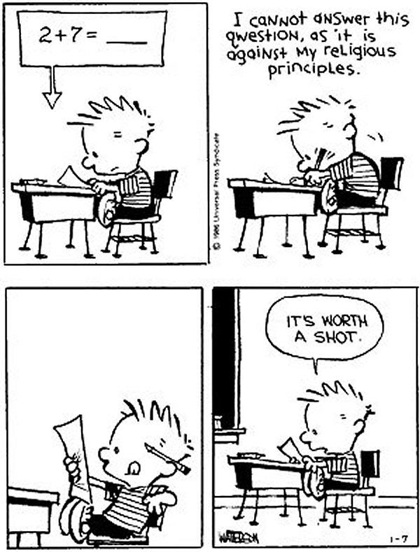 Bill waterson was ahead of his time