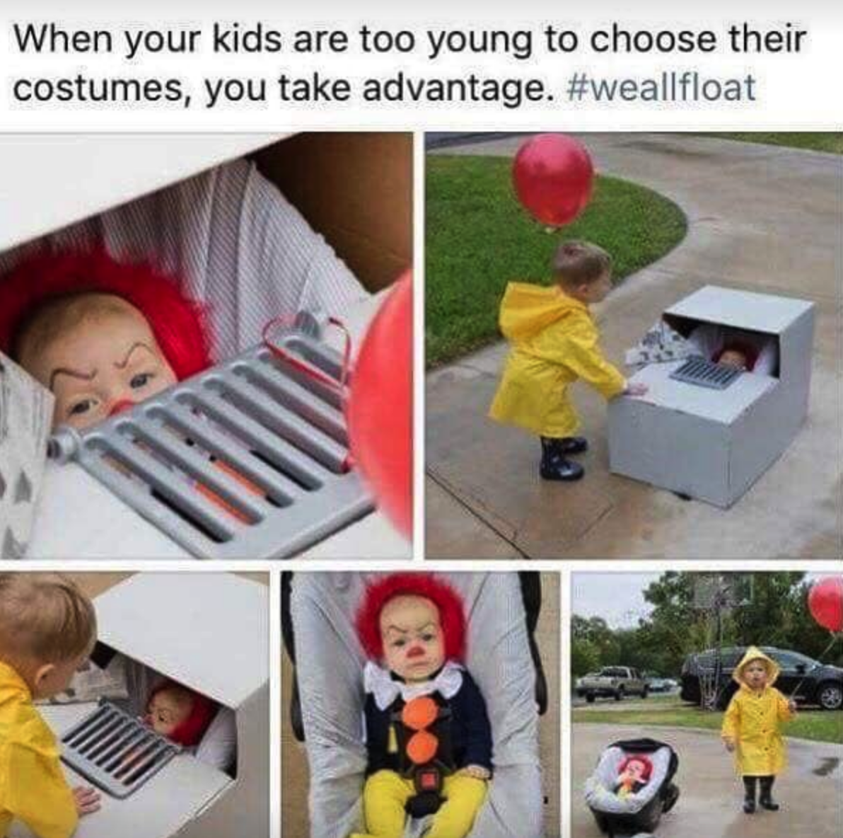 Well, babies *are* scary