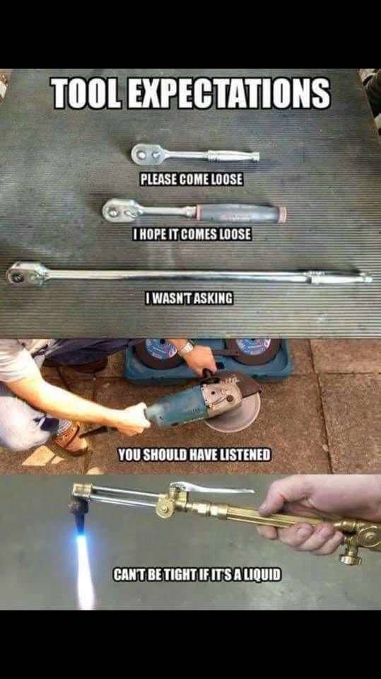 Loosen all bolts with this simple trick