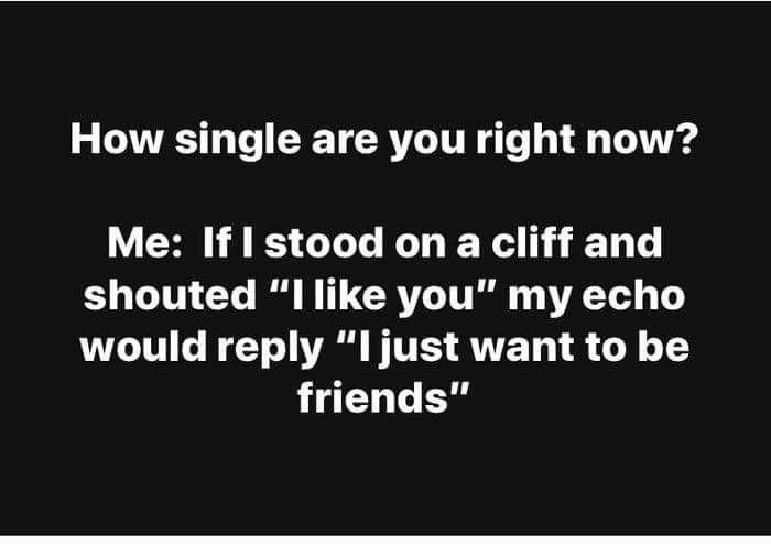 How single are you right now?