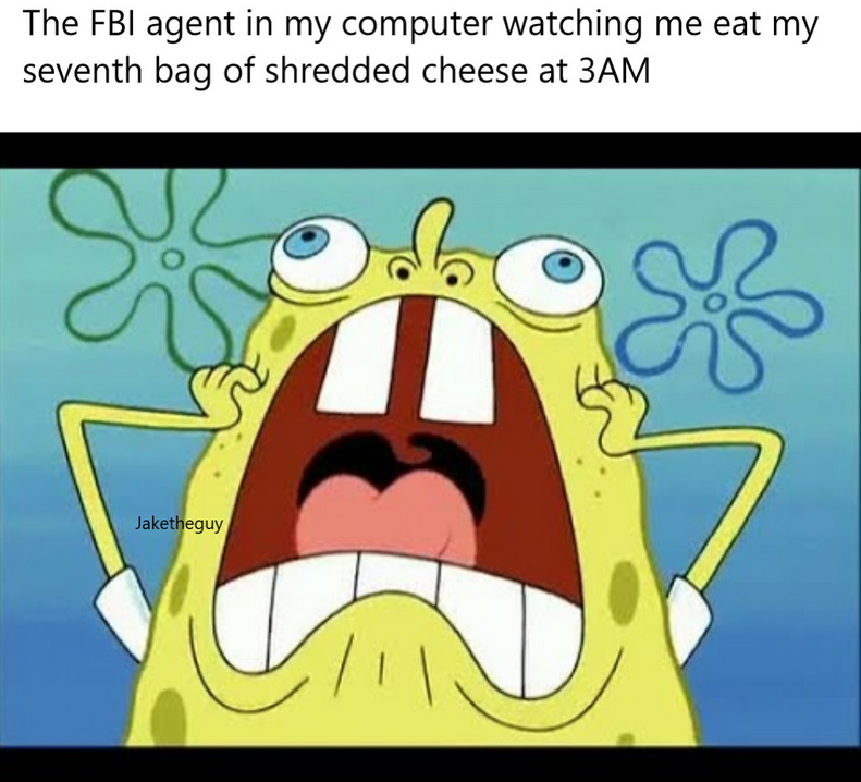 He is physically inside my computer