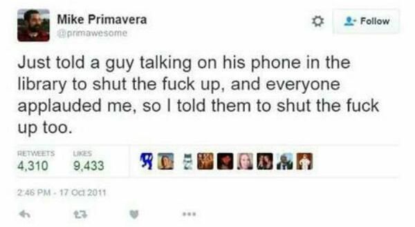 And then everyone clapped