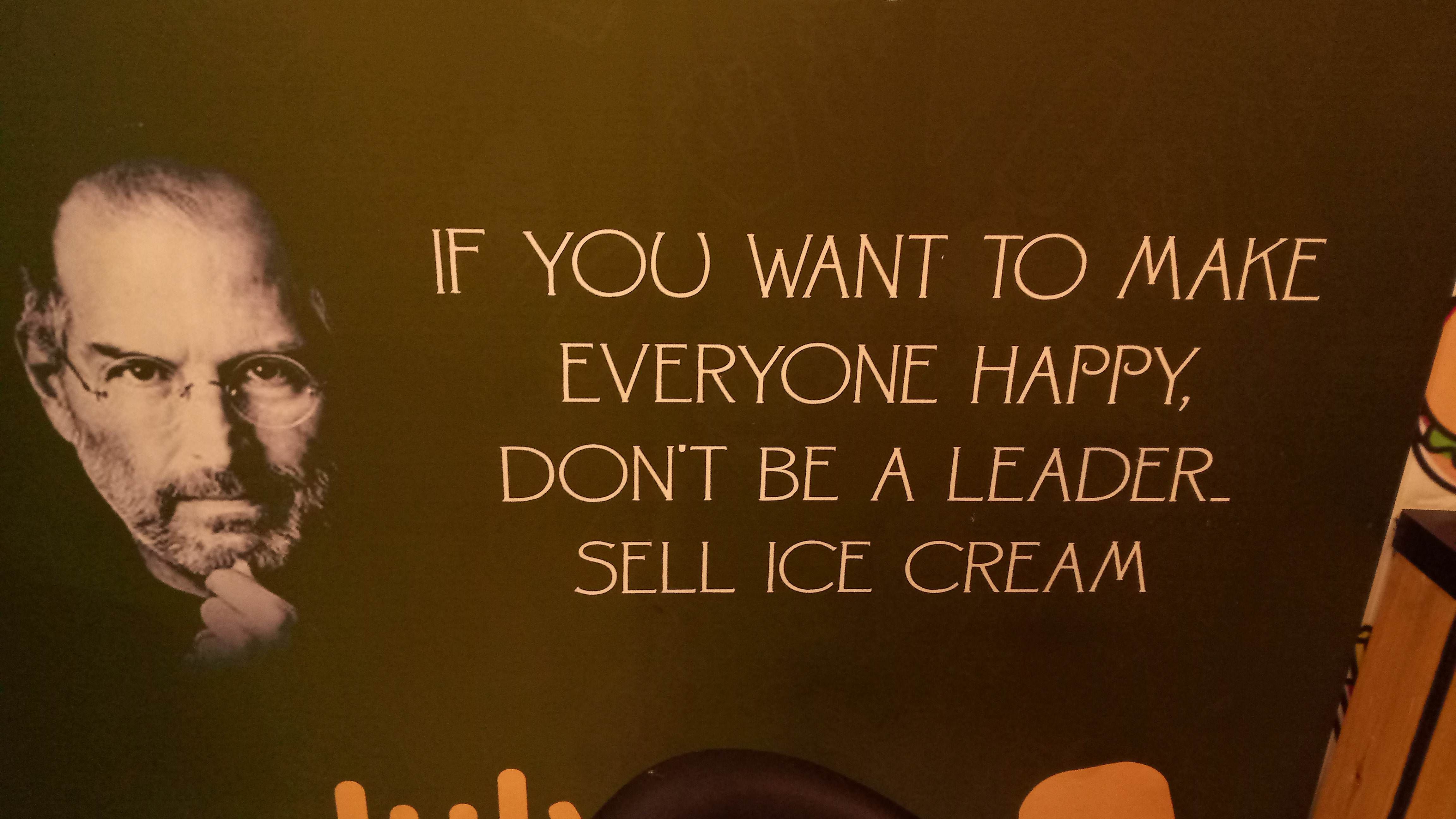 Found this at a local ice cream parlour in India.