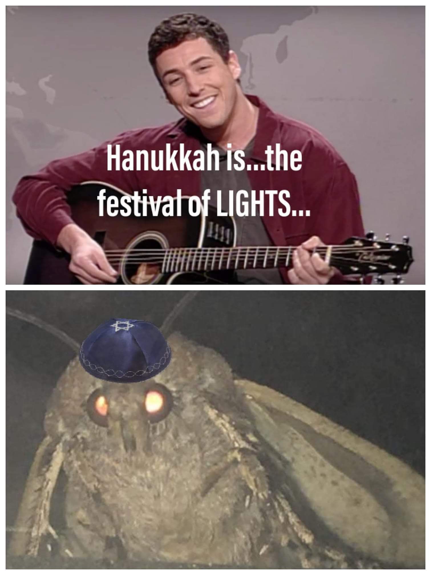 Eight crazy nights