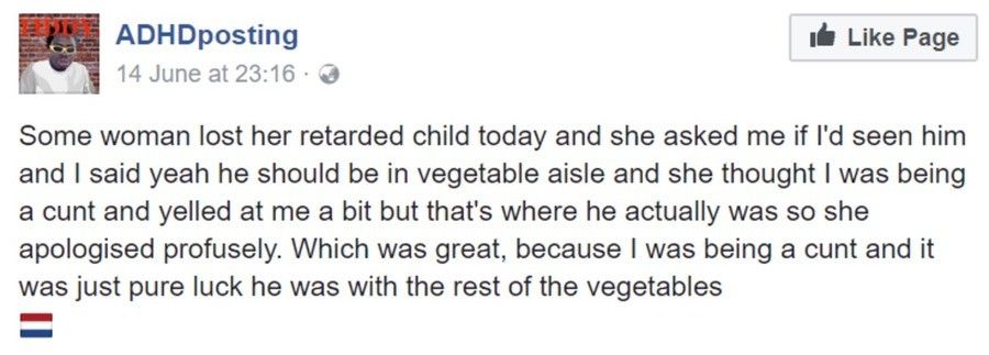 To serve vegetables