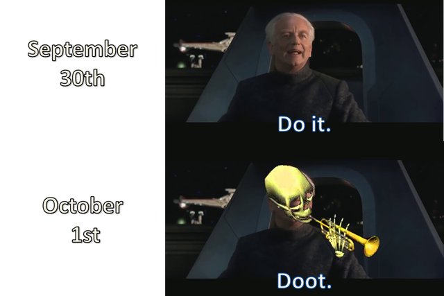 May the spook begins