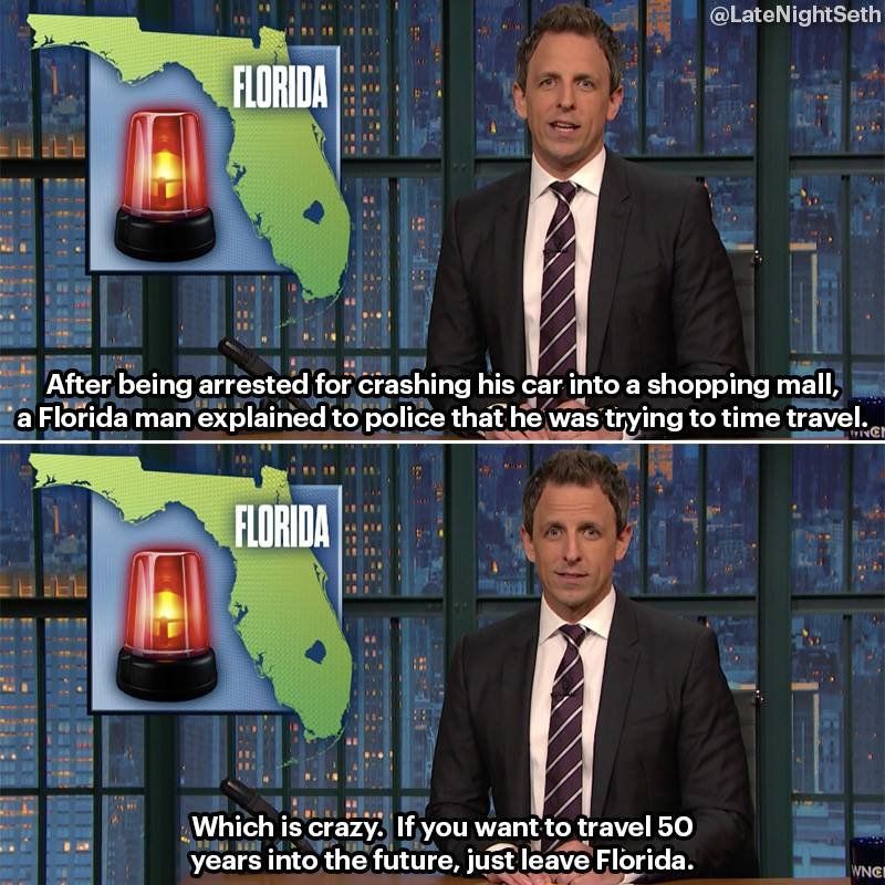 Time Traveling Florida Man