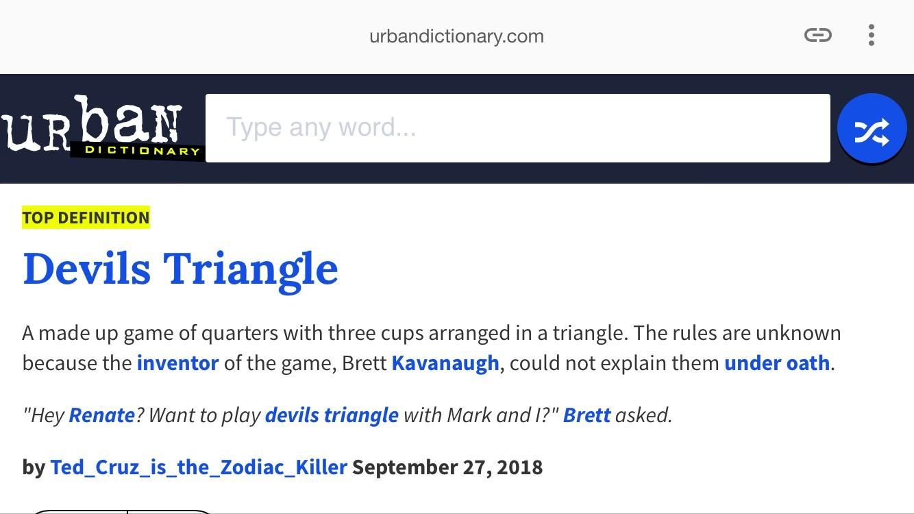 Found an interesting game on urban dictionary today, not sure I quite understand all the rules.