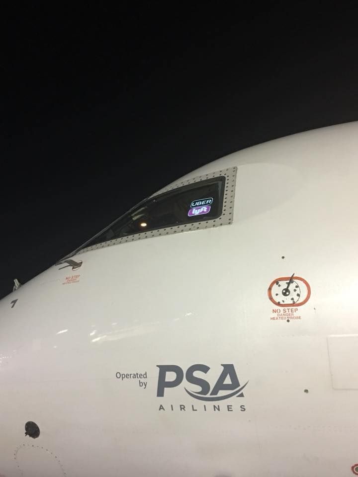 This pilot has a sense of humor