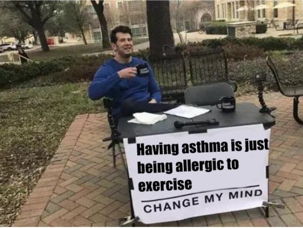 I have no allergies, FML