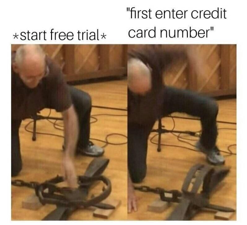 "Free" trial