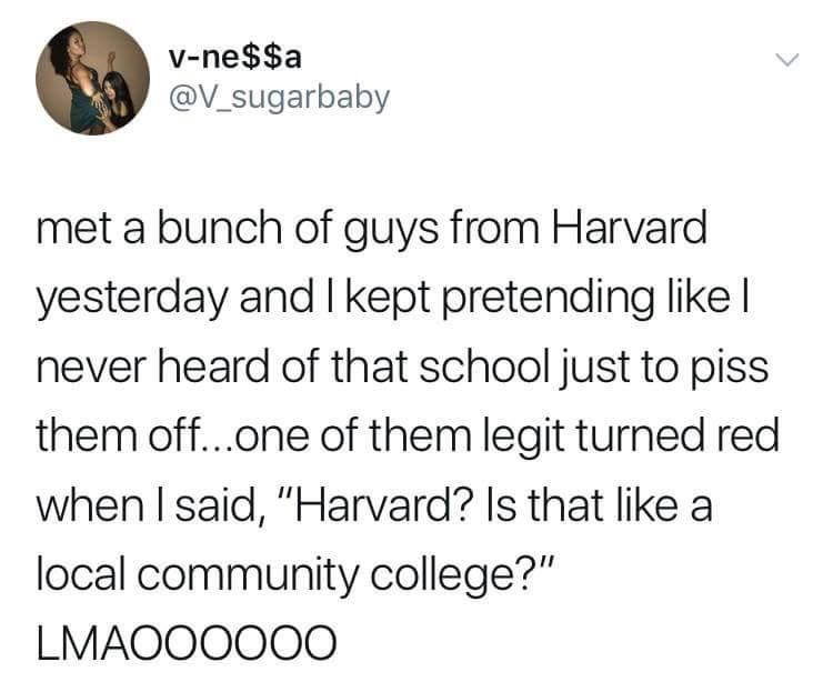 What’s Harvard?