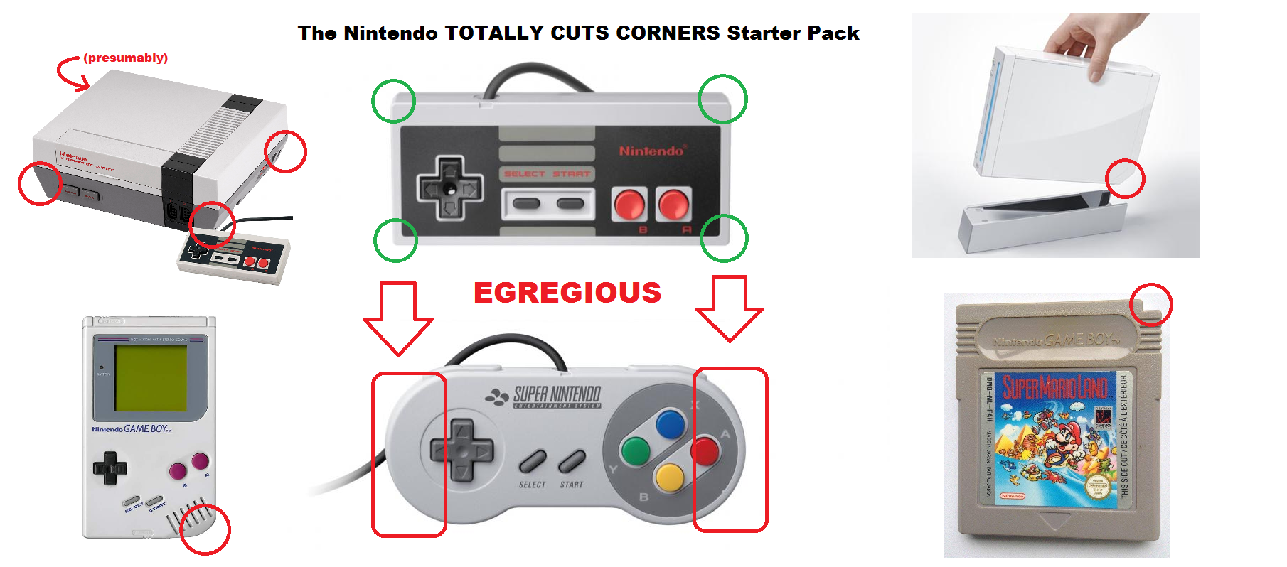 Nintendo Found Cutting Corners