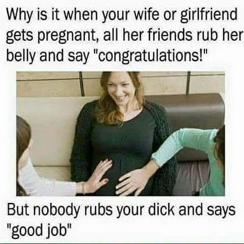 Nobody rubs your dick