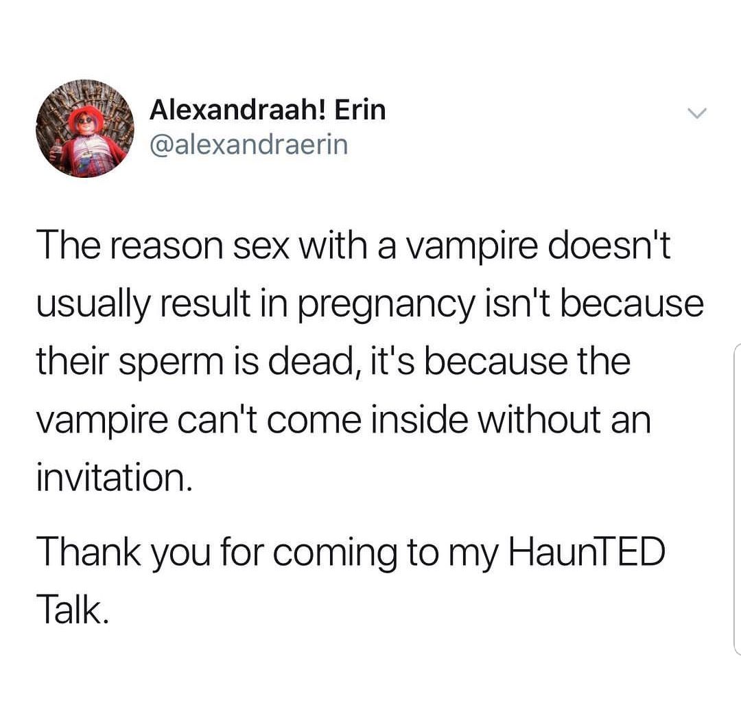 Never invite them in.