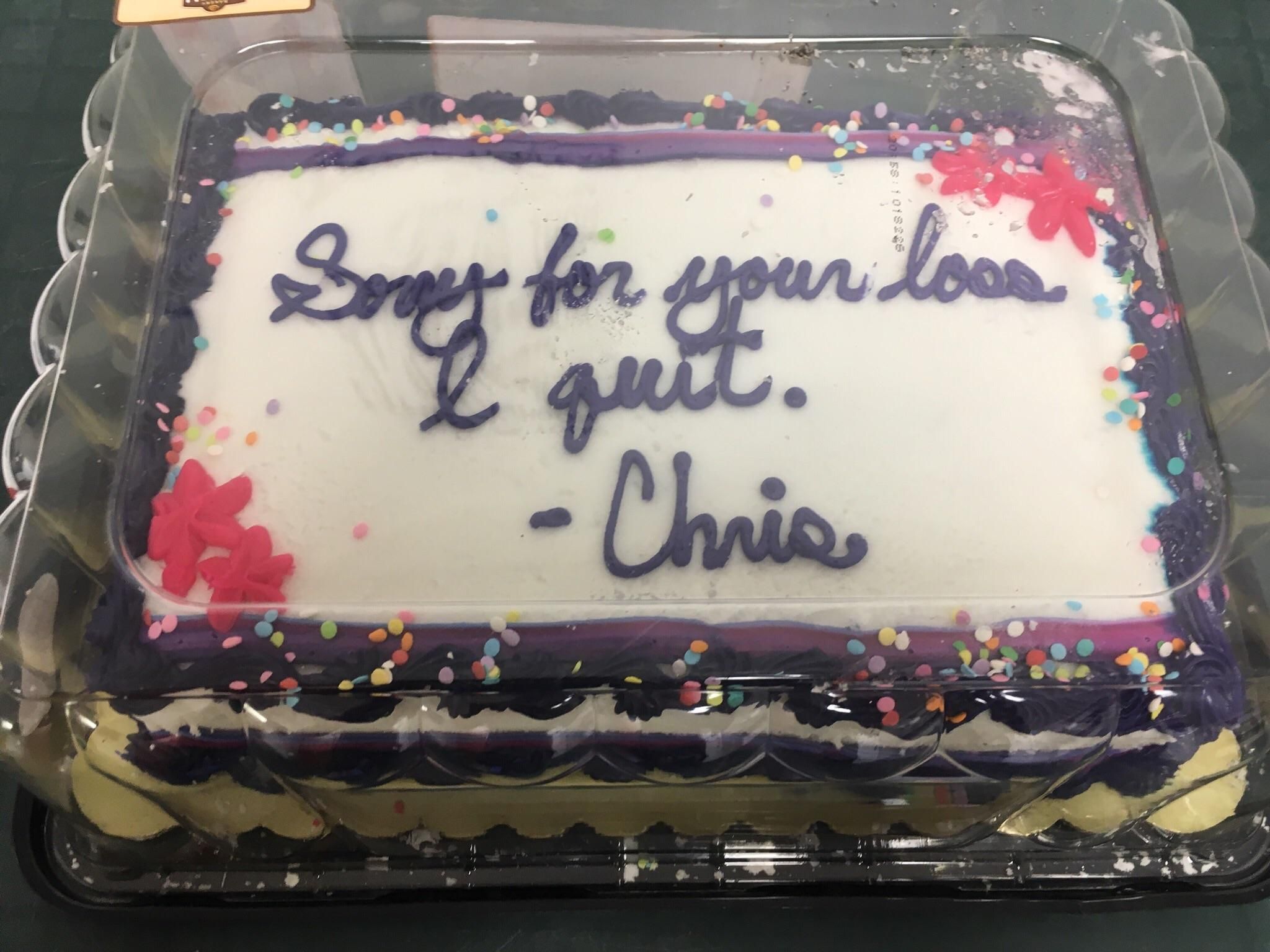My coworker finally had enough...