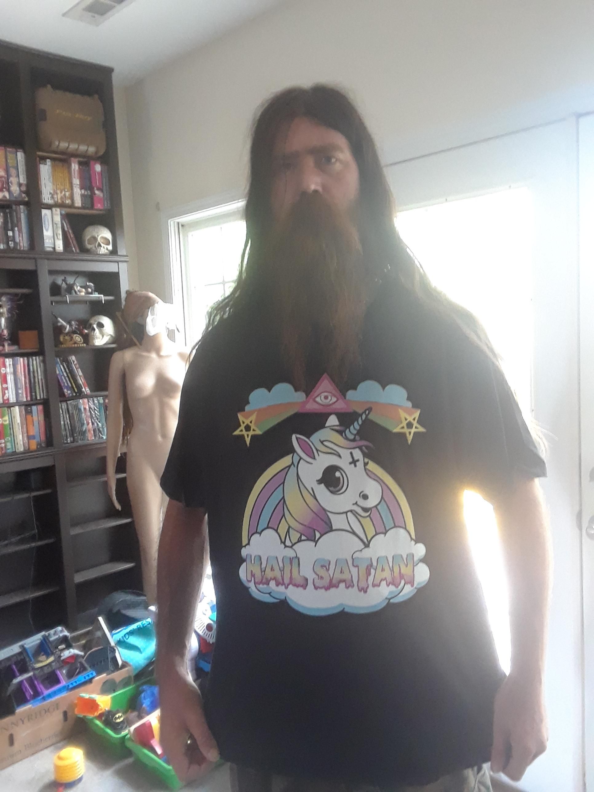 My Viking friend's new shirt.