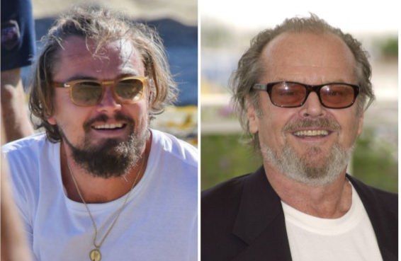Leonardo DiCaprio is slowly morphing into Jack Nicholson