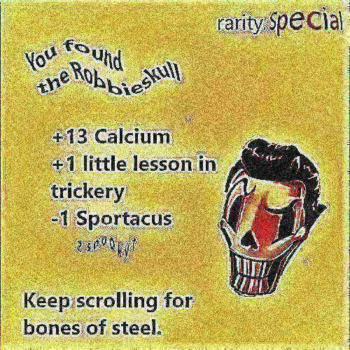 the no.1 skull
