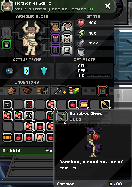 Playing Starbound in October