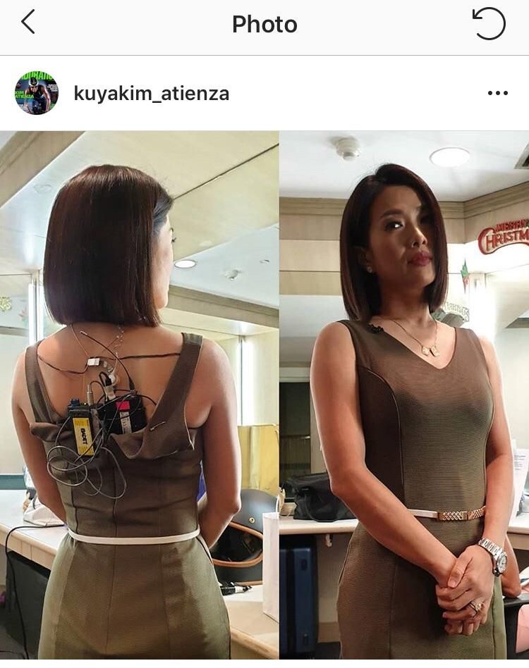Being a news anchor makes you look like a suicide bomber from behind