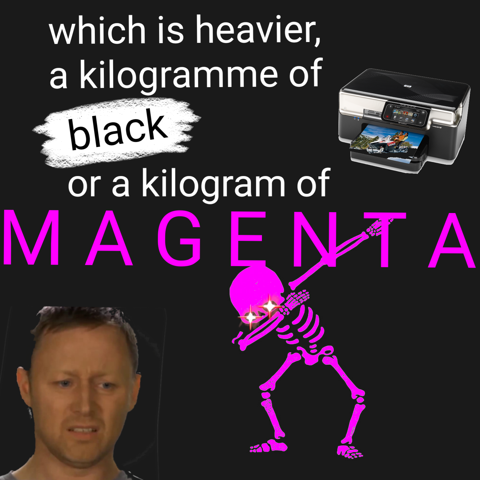 Spooky magenta