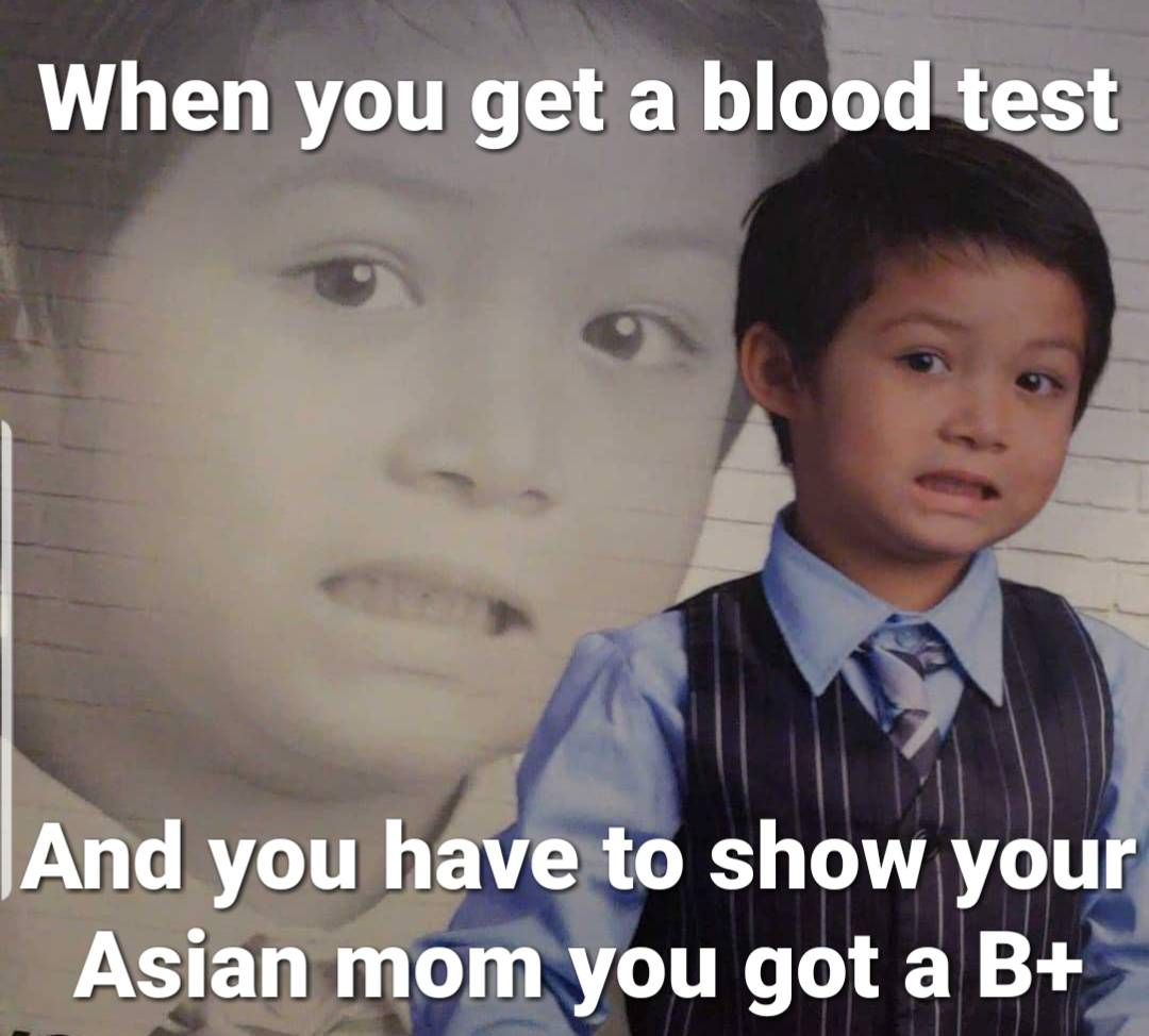 Blood tests are hard to study for
